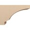 Ekena Millwork 12"W x 36"D x 24"H Classic Moab Rough Cedar Woodgrain TimberThane Corbel, Primed Tan CORUR12X36X24MOARCPR - alternate 3